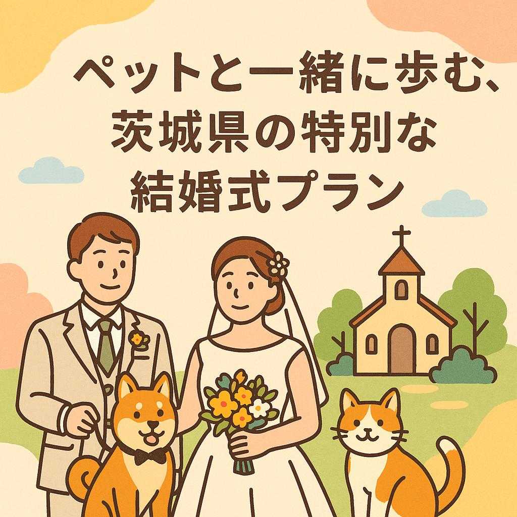 ペットと一緒に歩む未来、茨城県の特別な結婚式プラン