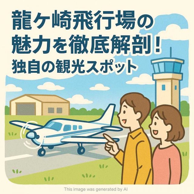 龍ケ崎飛行場の魅力を徹底解剖！独自の観光スポット