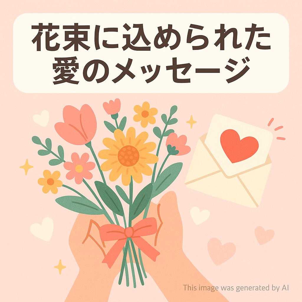 花束に込められた愛のメッセージ