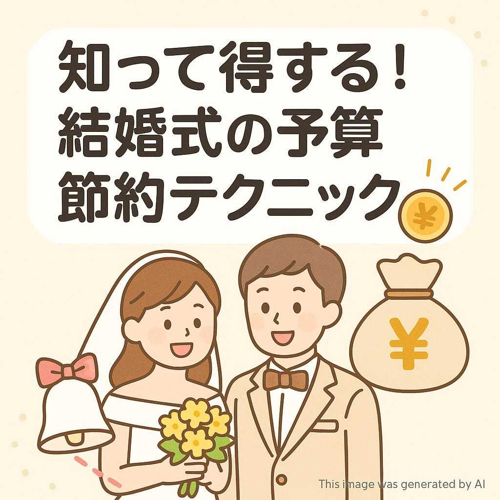 知って得する！結婚式の予算節約テクニック
