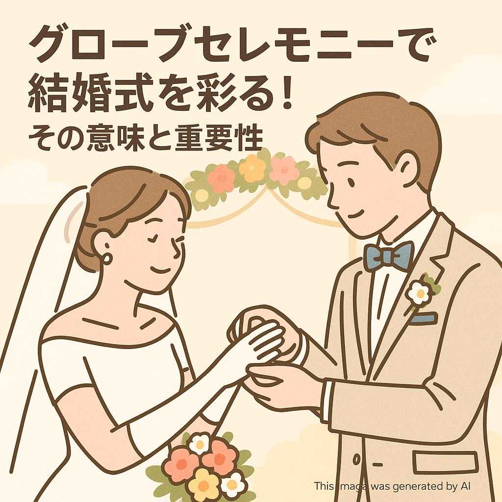 グローブセレモニーで結婚式を彩る！その意味と重要性