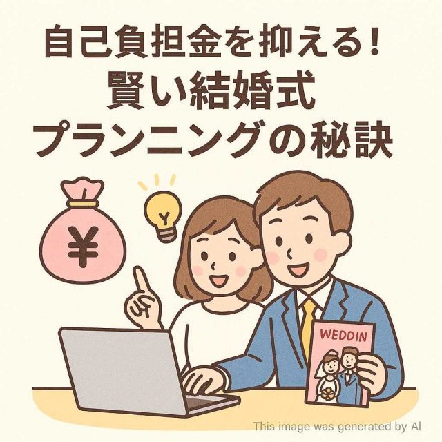 自己負担金を抑える！賢い結婚式プランニングの秘訣