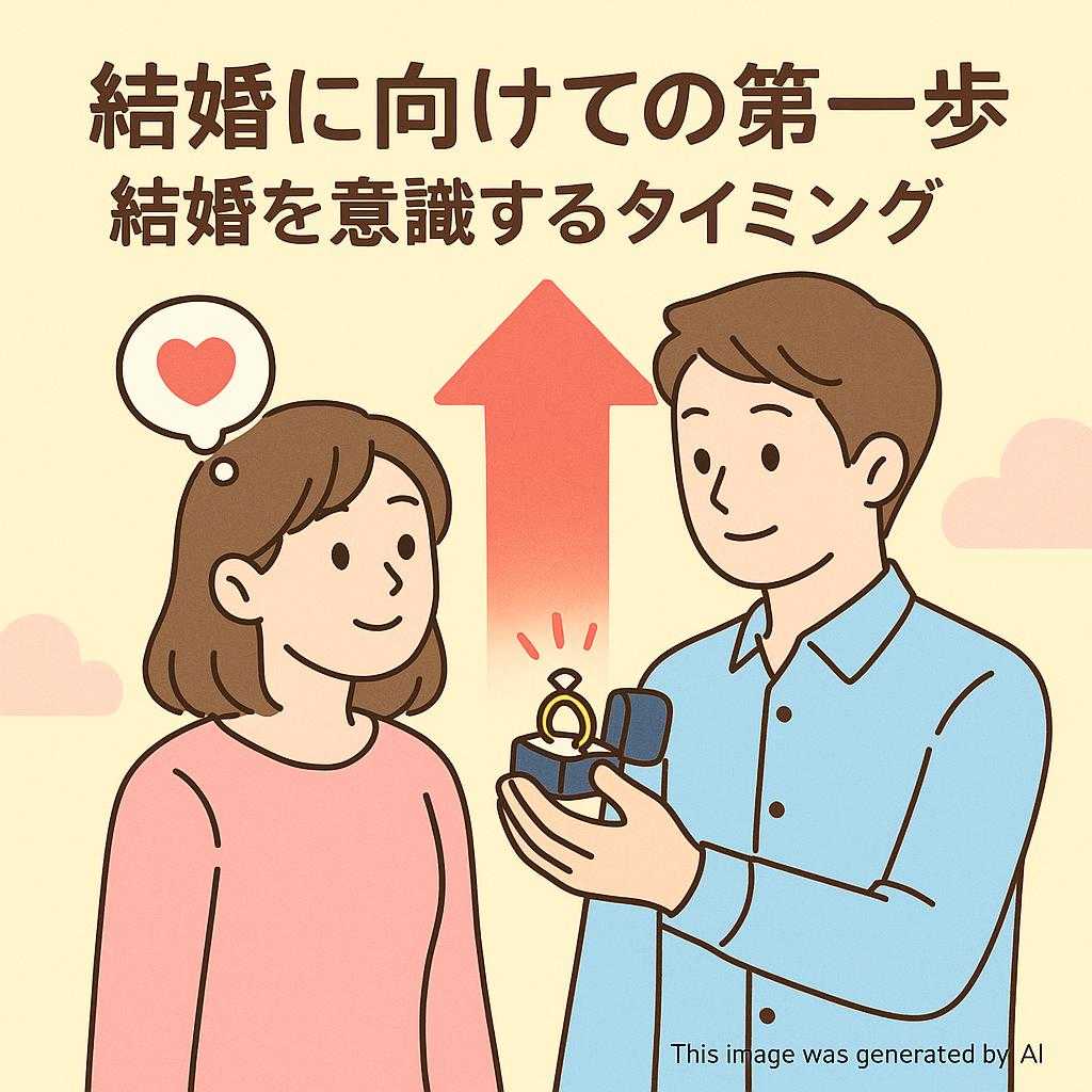 結婚に向けての第一歩 結婚を意識するタイミング