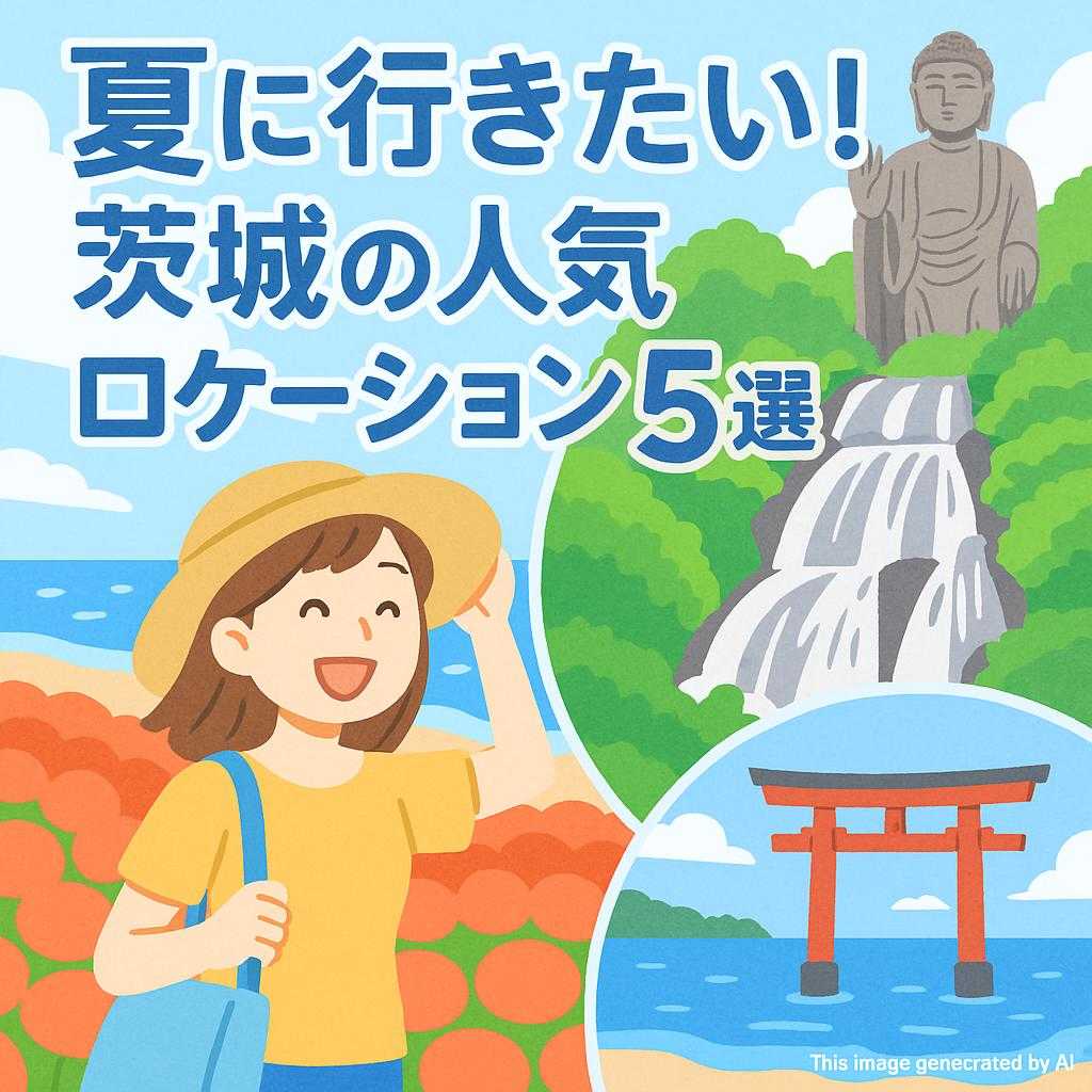 夏に行きたい！茨城の人気ロケーション5選
