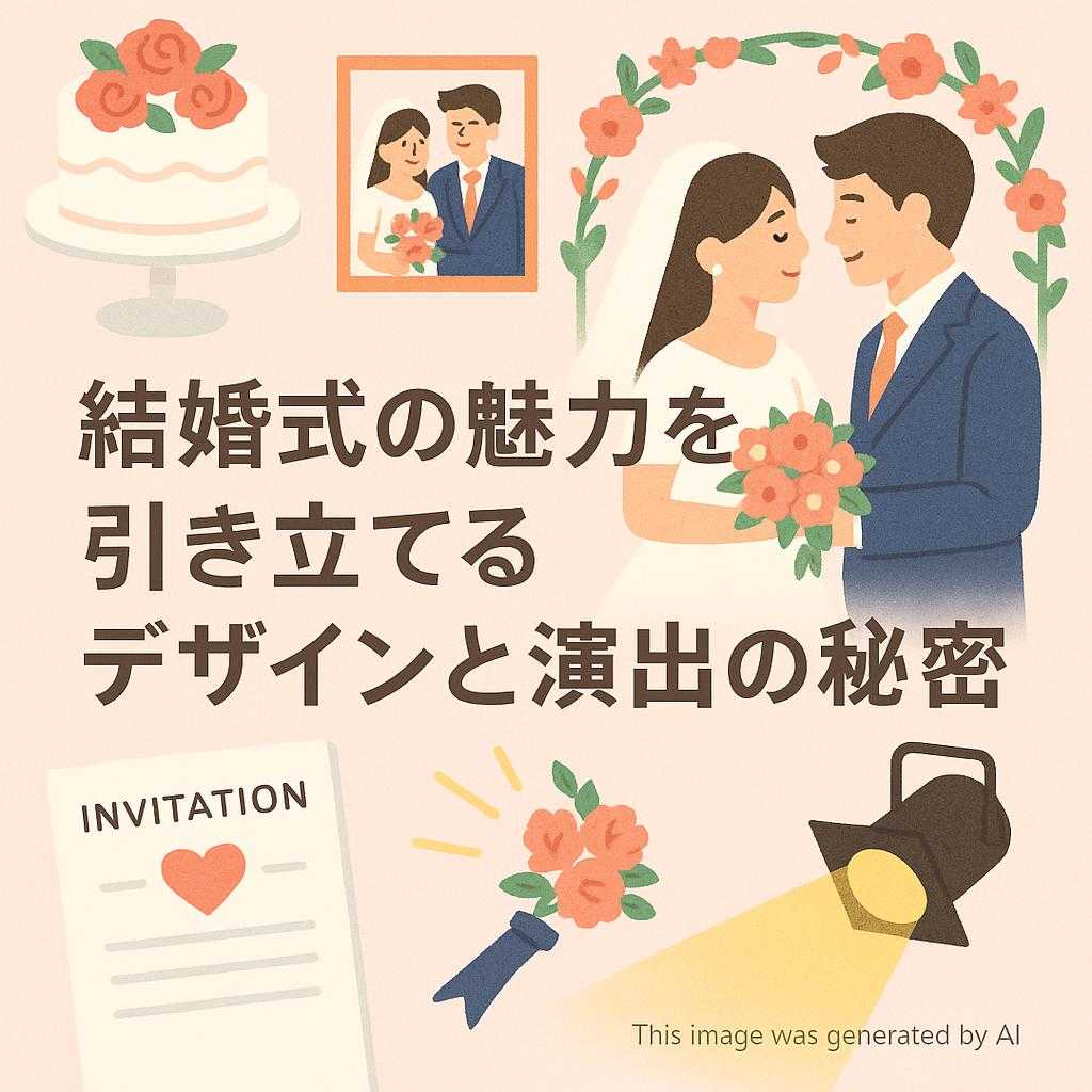 結婚式の魅力を引き立てるデザインと演出の秘密