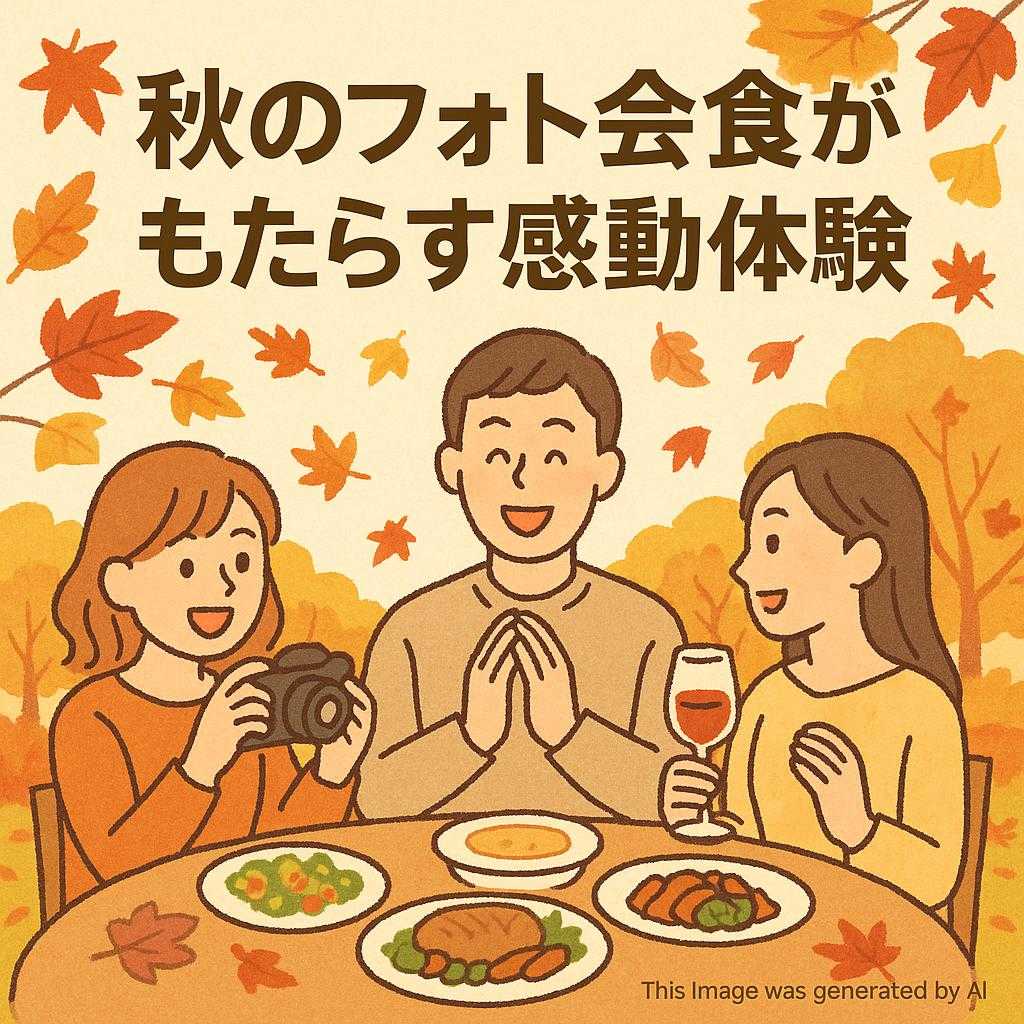 秋のフォト会食がもたらす感動体験