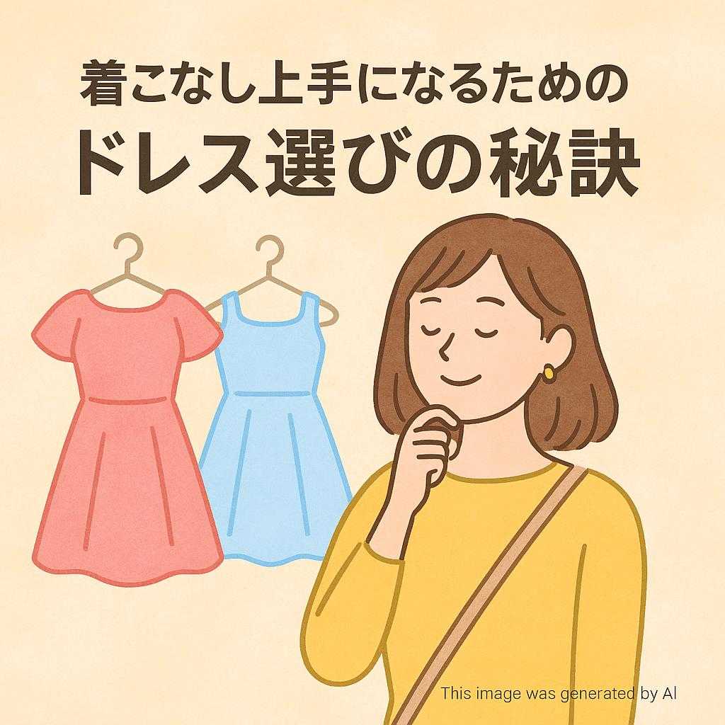 着こなし上手になるためのドレス選びの秘訣
