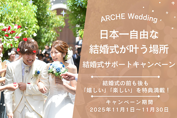 結婚式サポートキャンペーン
